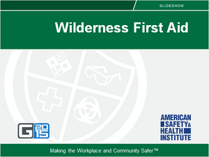 Wilderness First Aid Course - ASHI certification